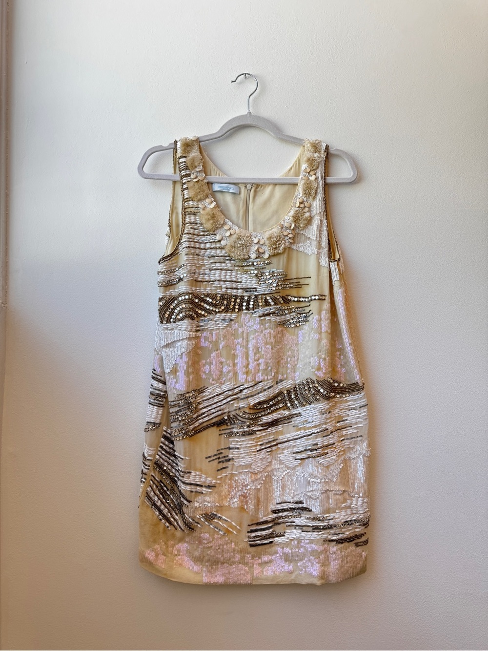 Emilio Pucci RARE Silk Beaded Sequin Rhinestone Mini Dress